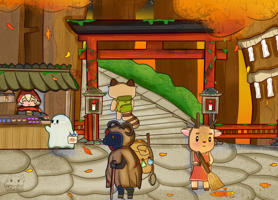 Shrine Print Shrine Print