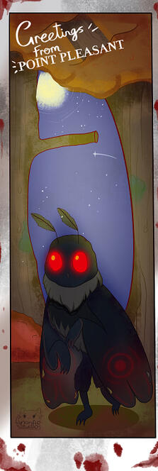 Mothman Bookmark Mothman Bookmark