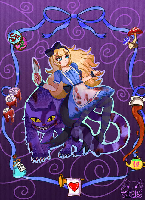 Wonderland Print Wonderland Print