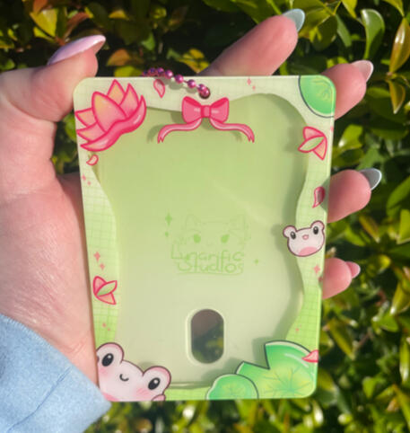 Jelly the Frog Photocard Jelly the Frog Photocard